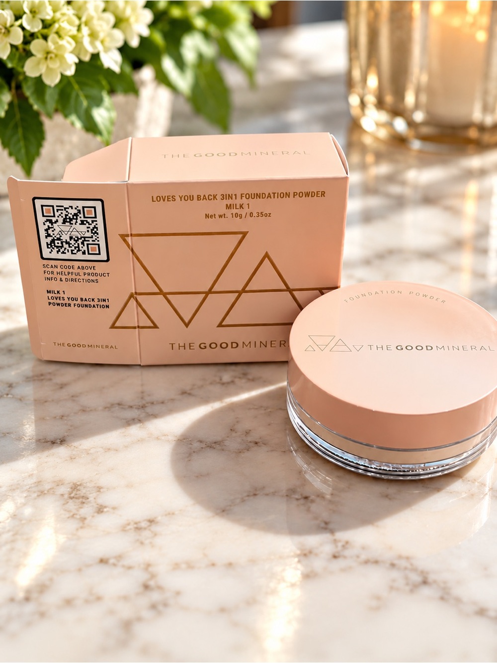 The Good Mineral 3in1 Powder Foundation | Milk 1 NEW